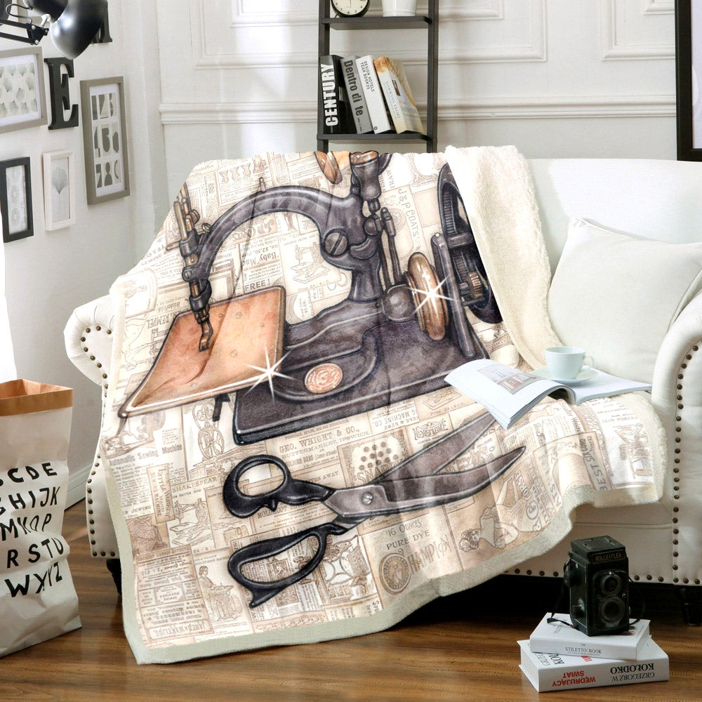 Sewing CG1409095TT Sherpa Fleece Blanket