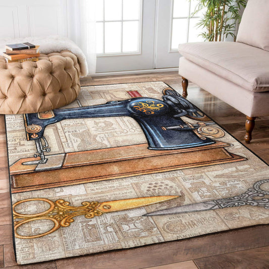 Sewing Machine Vintage NN2309071M Rug
