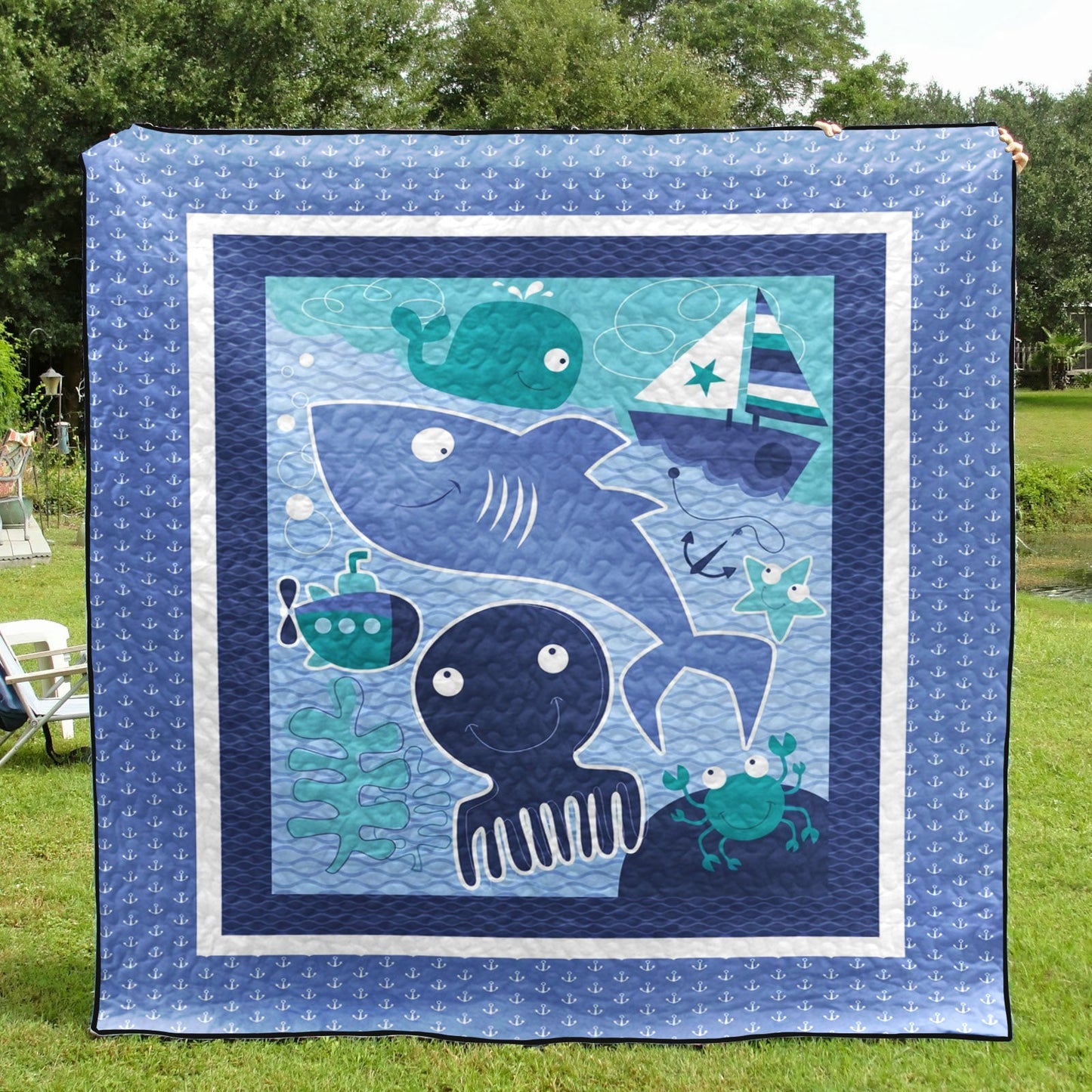 Shark CLA010786 Quilt Blanket