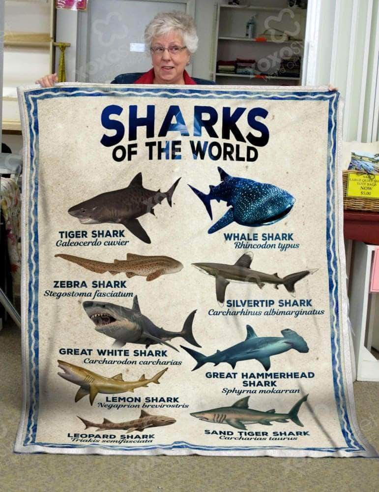 Shark CL05100471MDF Sherpa Fleece Blanket
