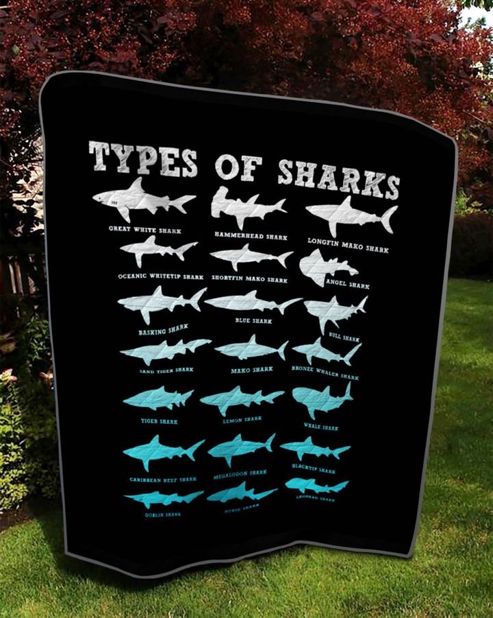 Sharks TD10111350 Quilt Blanket