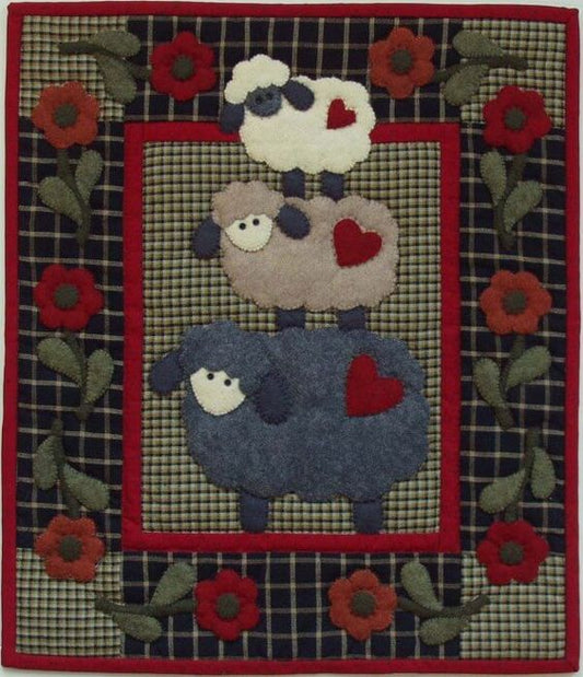 Sheep CLA0511787Q Quilt Blanket