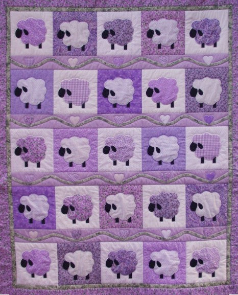 Sheep CLA1710492Q Quilt Blanket