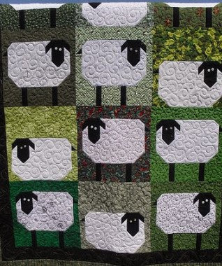 Sheep CLA1710506Q Quilt Blanket