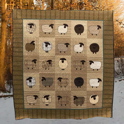 Sheep CLM0511548 Quilt Blanket