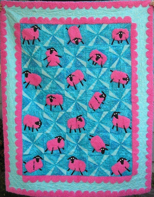 Sheep CLM0611617 Quilt Blanket