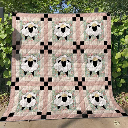 Sheep HM140624 Quilt Blanket