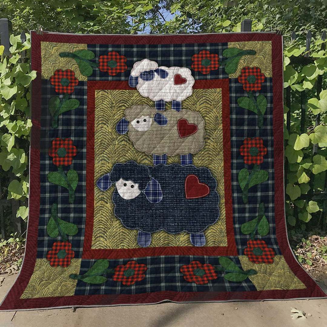 Sheep HM140626 Quilt Blanket