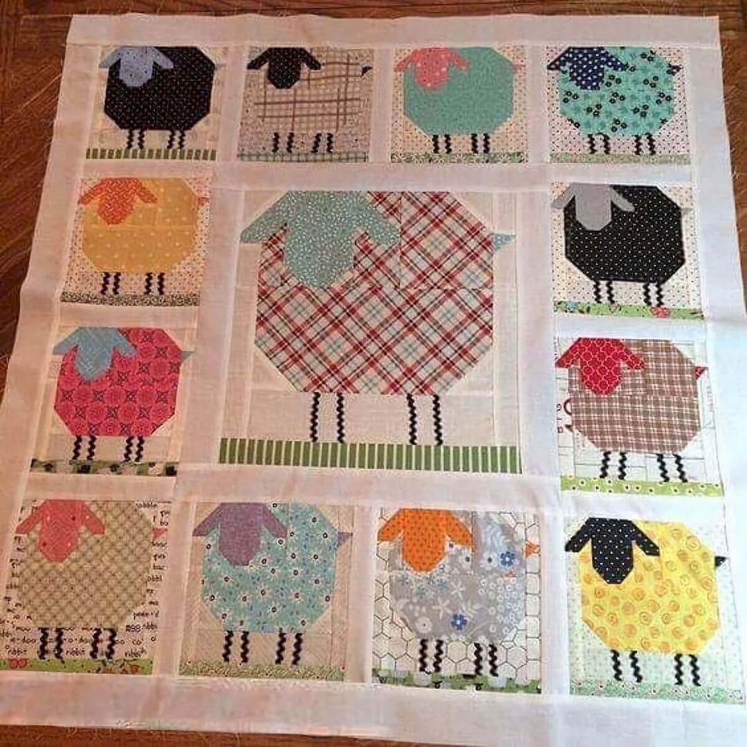 Sheep Sheep PK270550 Quilt Blanket