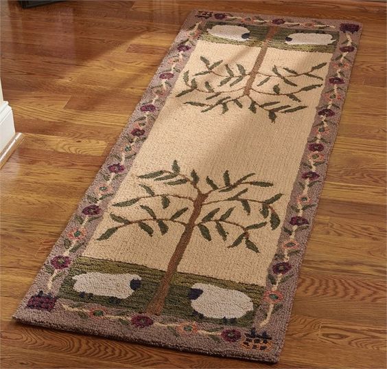 Sheep CLP0810081R Runner Rug