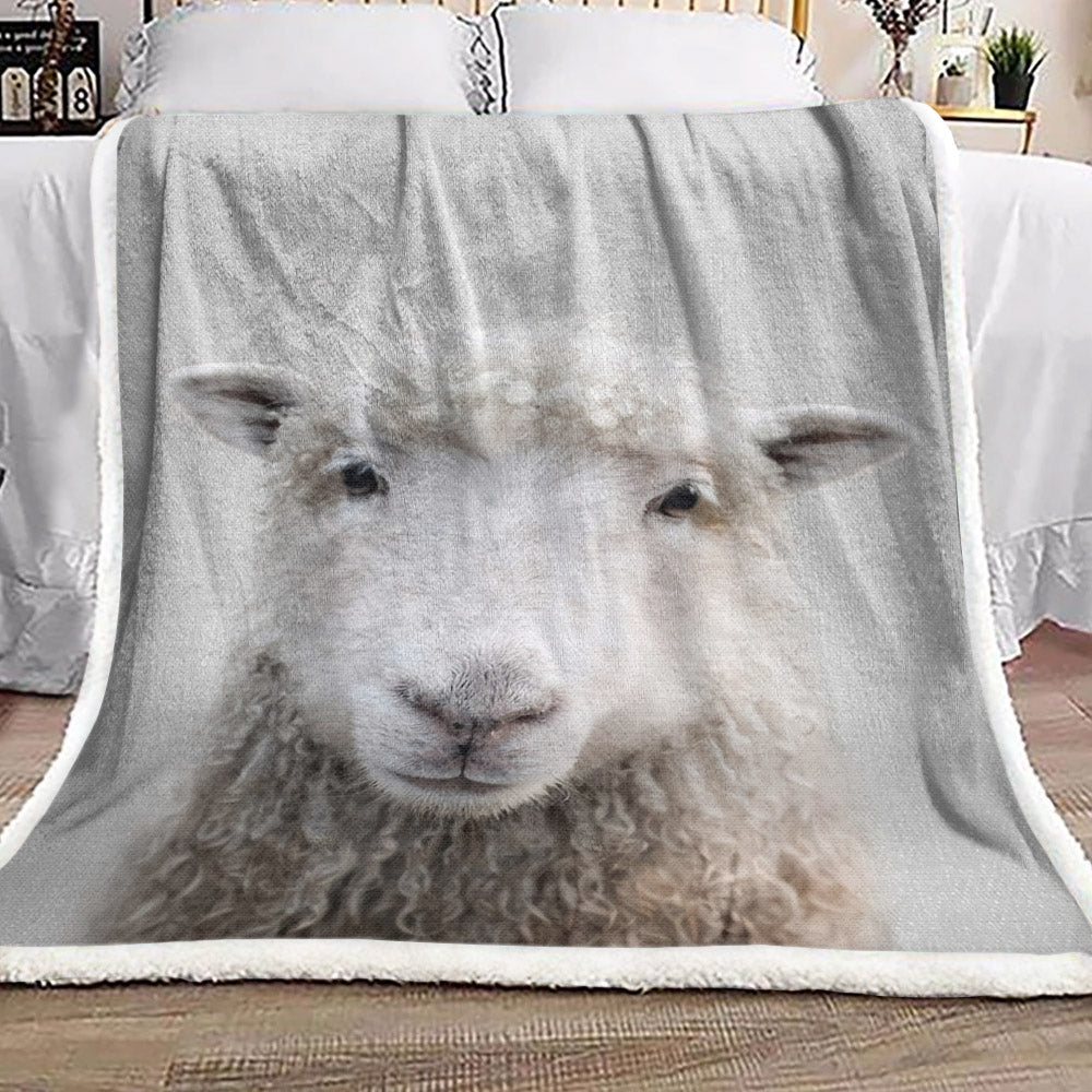 Sheep VD0310195F Sherpa Fleece Blanket