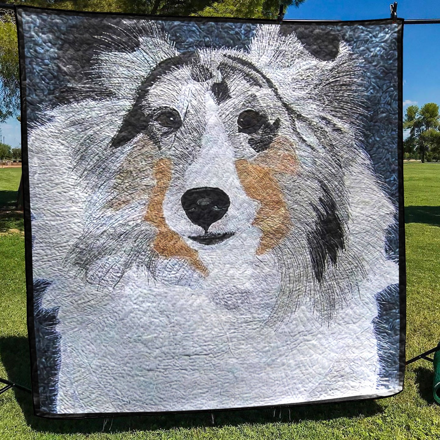 Sheltie CLA0111714Q Quilt Blanket