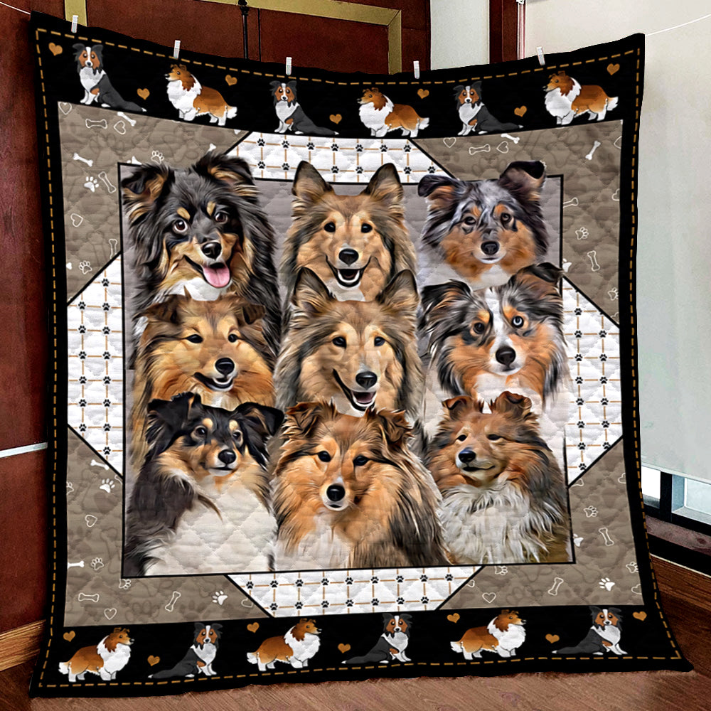 Sheltie Quilt Blanket MN281005