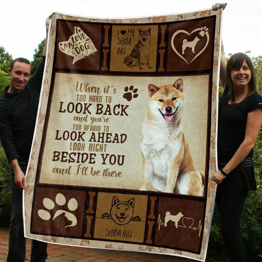 Shiba Inu CLM3110231S Sherpa Fleece Blanket