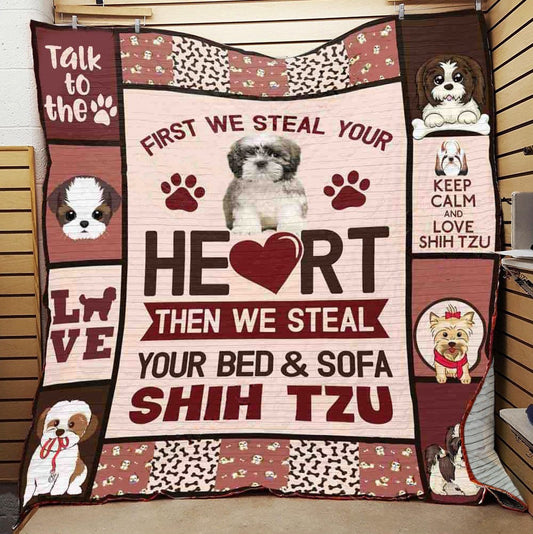 Shih Tzu CL30100088MDQ Quilt Blanket