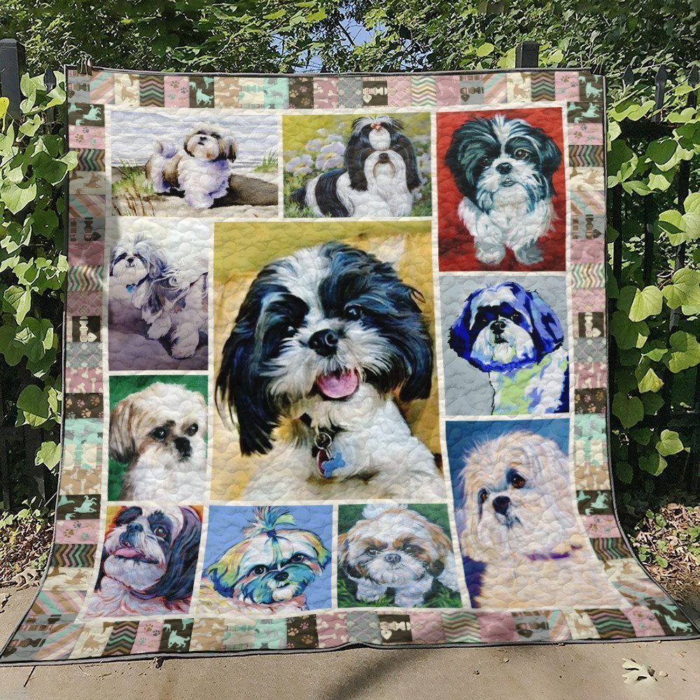 Shih Tzu D010777 Quilt Blanket