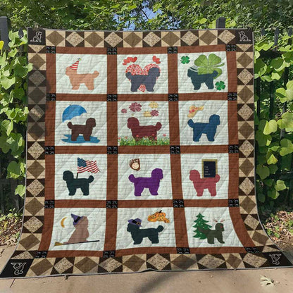 Shih Tzu HT290541 Quilt Blanket