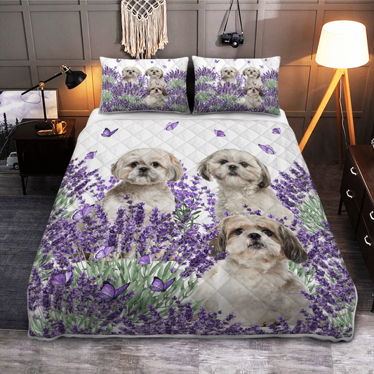 Shih Tzu Quilt Bedding Set CLA130903