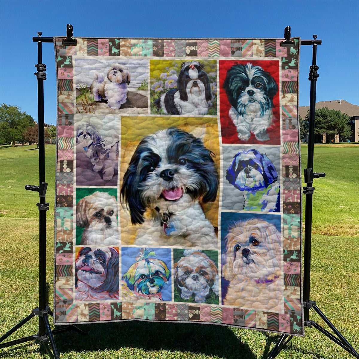 Shih Tzu YH3010694 Quilt Blanket