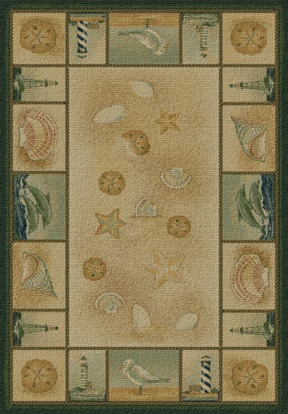Shoreline Splendor Coastal CLM1910162M Rug