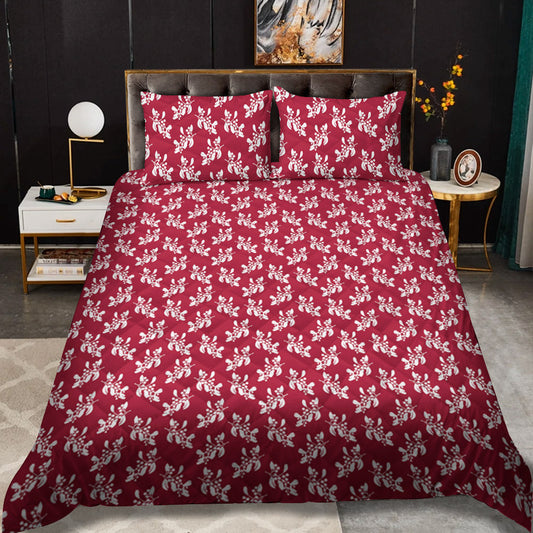 Silver Mistletoe CLA16110627B Quilt Bedding Set