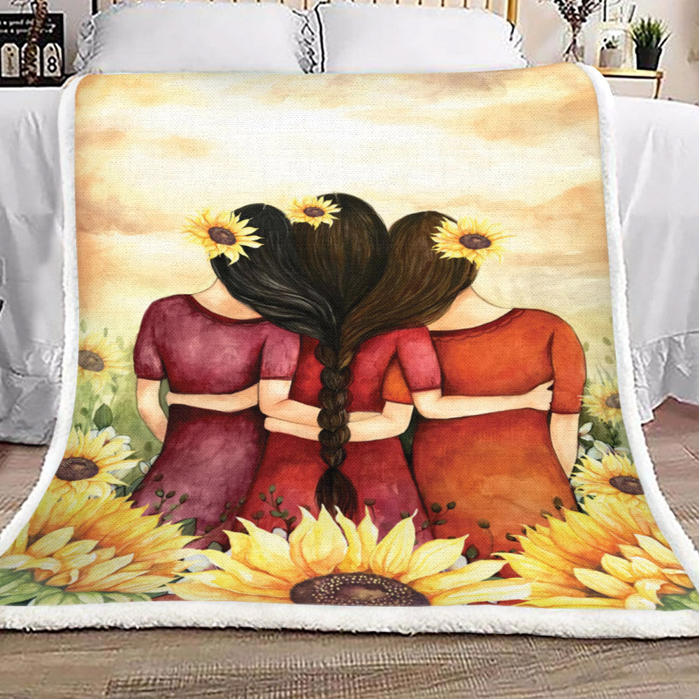Sisters TN1210123TT Sherpa Fleece Blanket