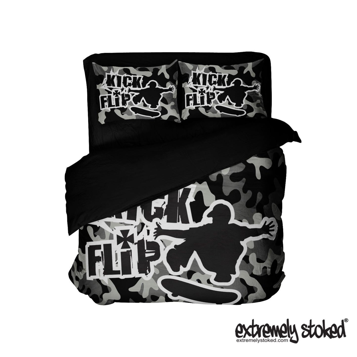 Skateboard Camo CLM0910282B Bedding Sets