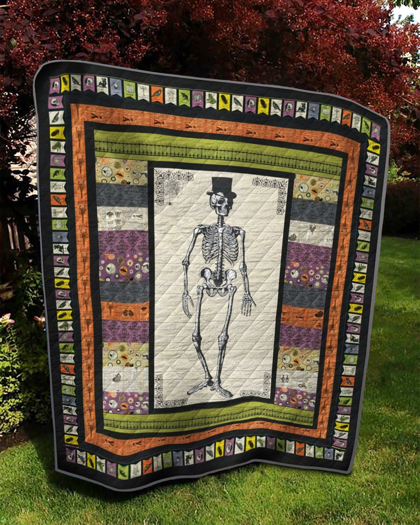 Skeleton TD19110119 Quilt Blanket