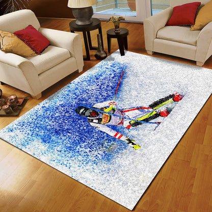 Skiing ML260844R Rug