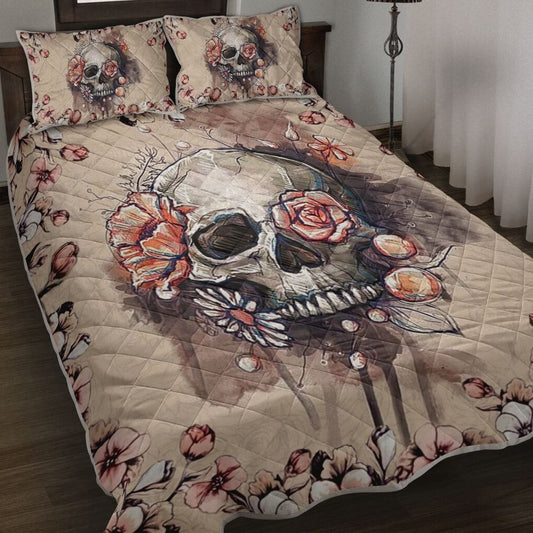 Skull Quilt Bedding Set CLH1009009