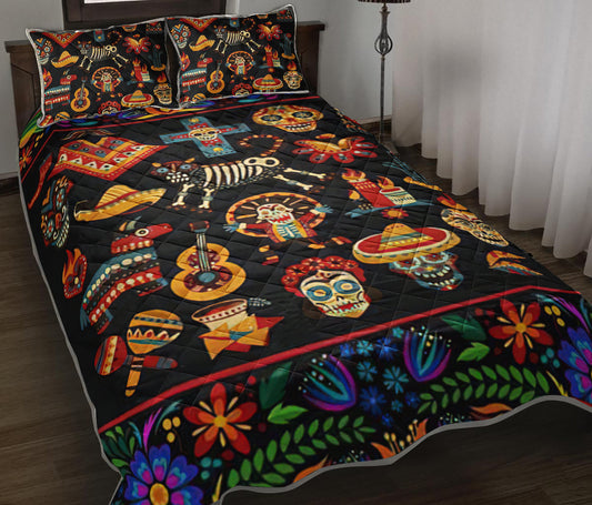 Skull Quilt Bedding Sets TL200911