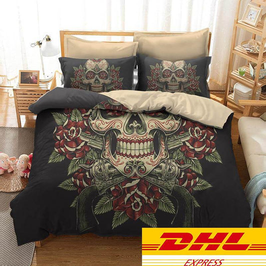 Skull CL05100016MDB Bedding Sets