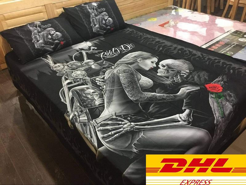 Skull CL05100021MDB Bedding Sets