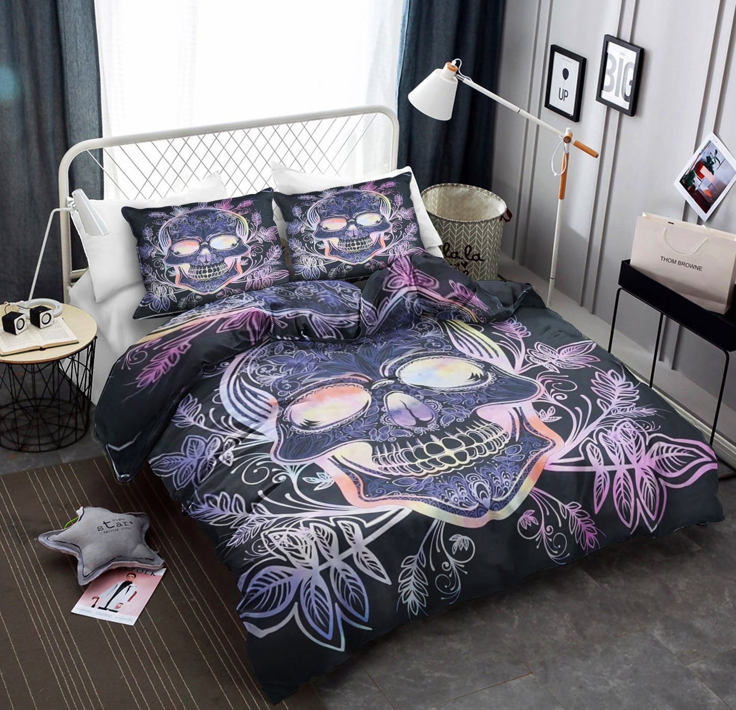 Skull CLA270868B Bedding Sets