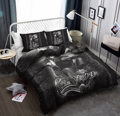 Skull Couple CLA19101630B Bedding Sets