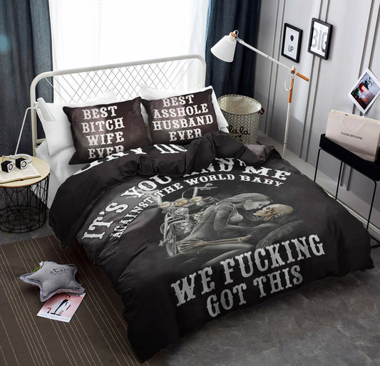 Skull Couple CLA19101631B Bedding Sets