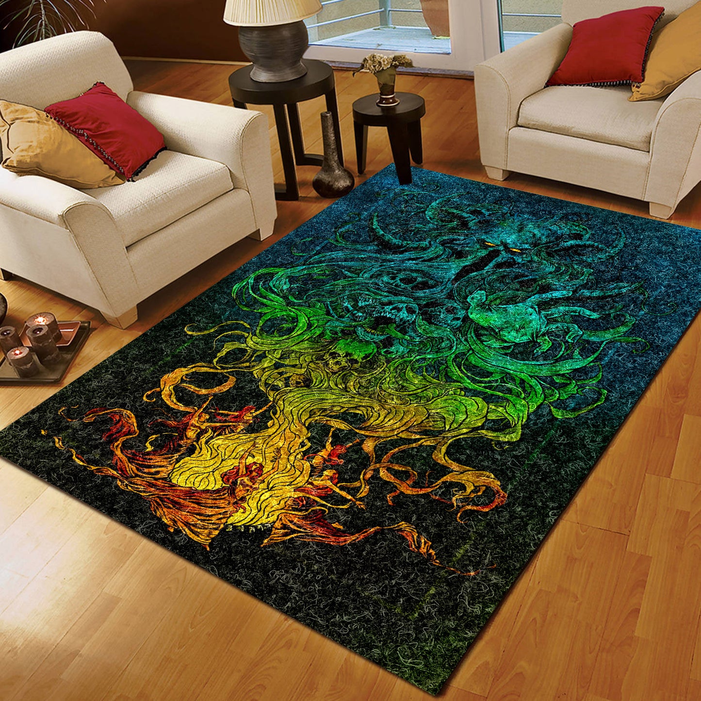 Skull DD240886R Rug