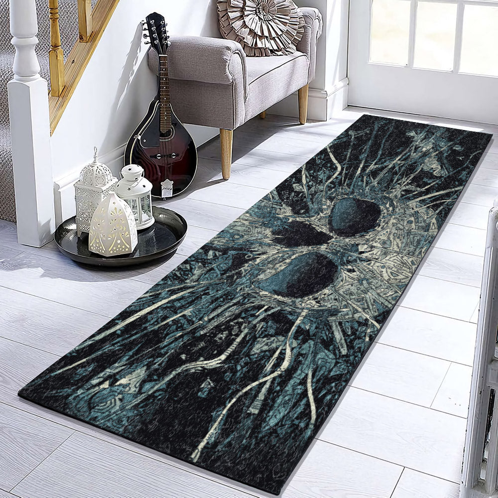 Skull DN1110041RR Runner Rug