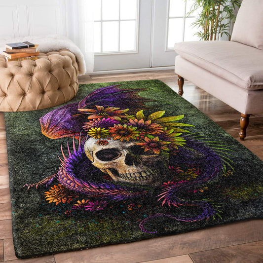 Skull Dragon HN2009192R Rug