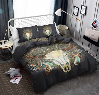 Skull Feathers CLA22100067B Bedding Sets