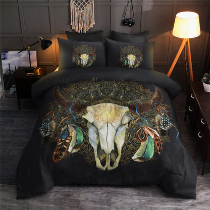 Skull Feathers CLA22100067B Bedding Sets