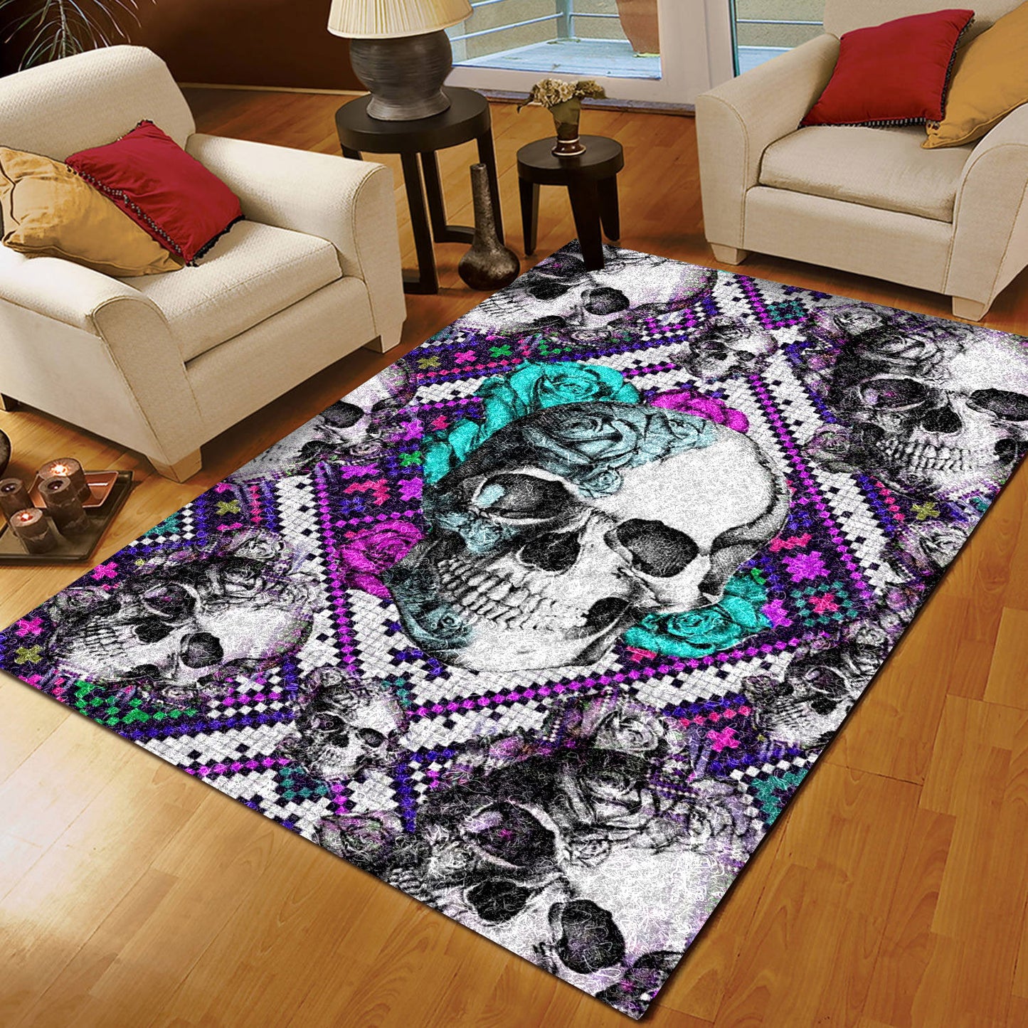 Skull HM130823TM Rug