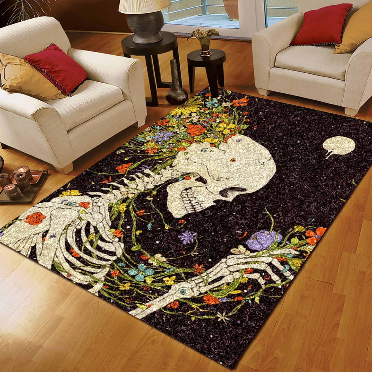 Skull HM300820M Rug