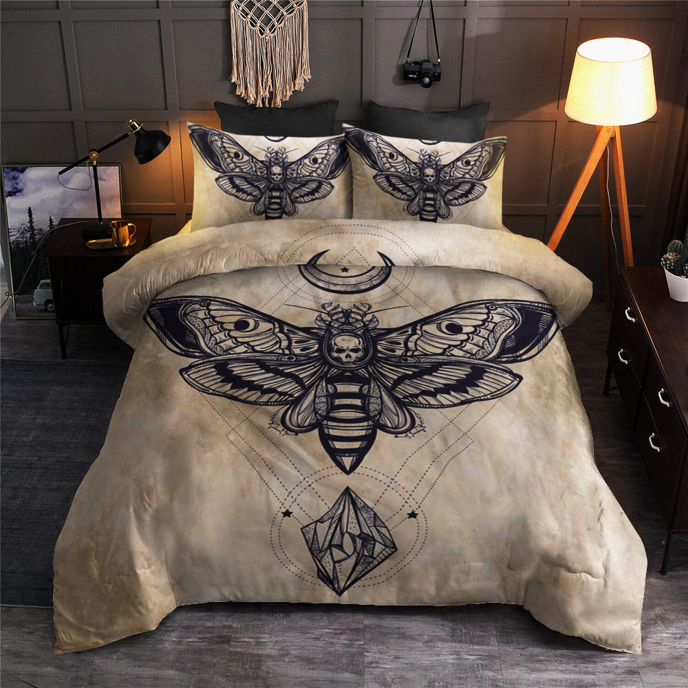 Skull Moth HN030956B Bedding Sets