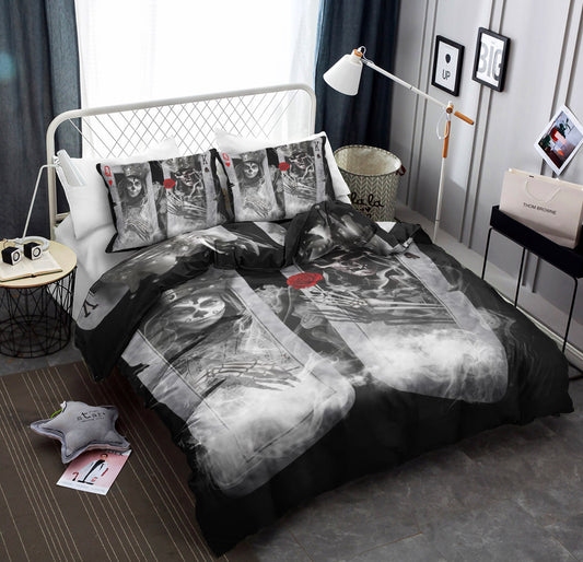Skull Poker 3D CLM0110293B Bedding Sets