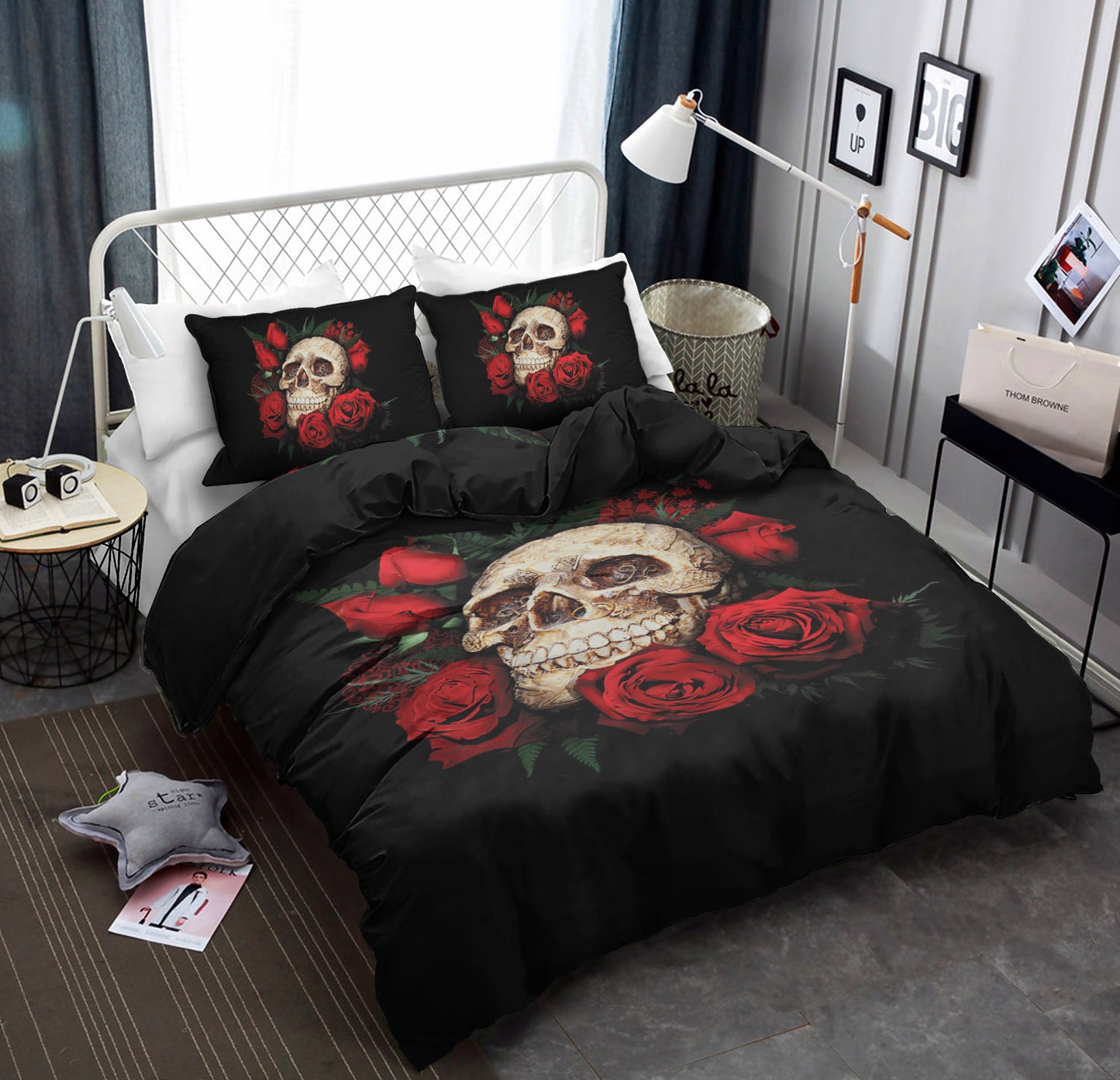 Skull Rose CLM0110296B Bedding Sets