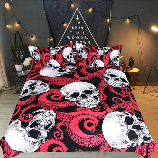 Skulls Octopus CL11100241MDB Bedding Sets