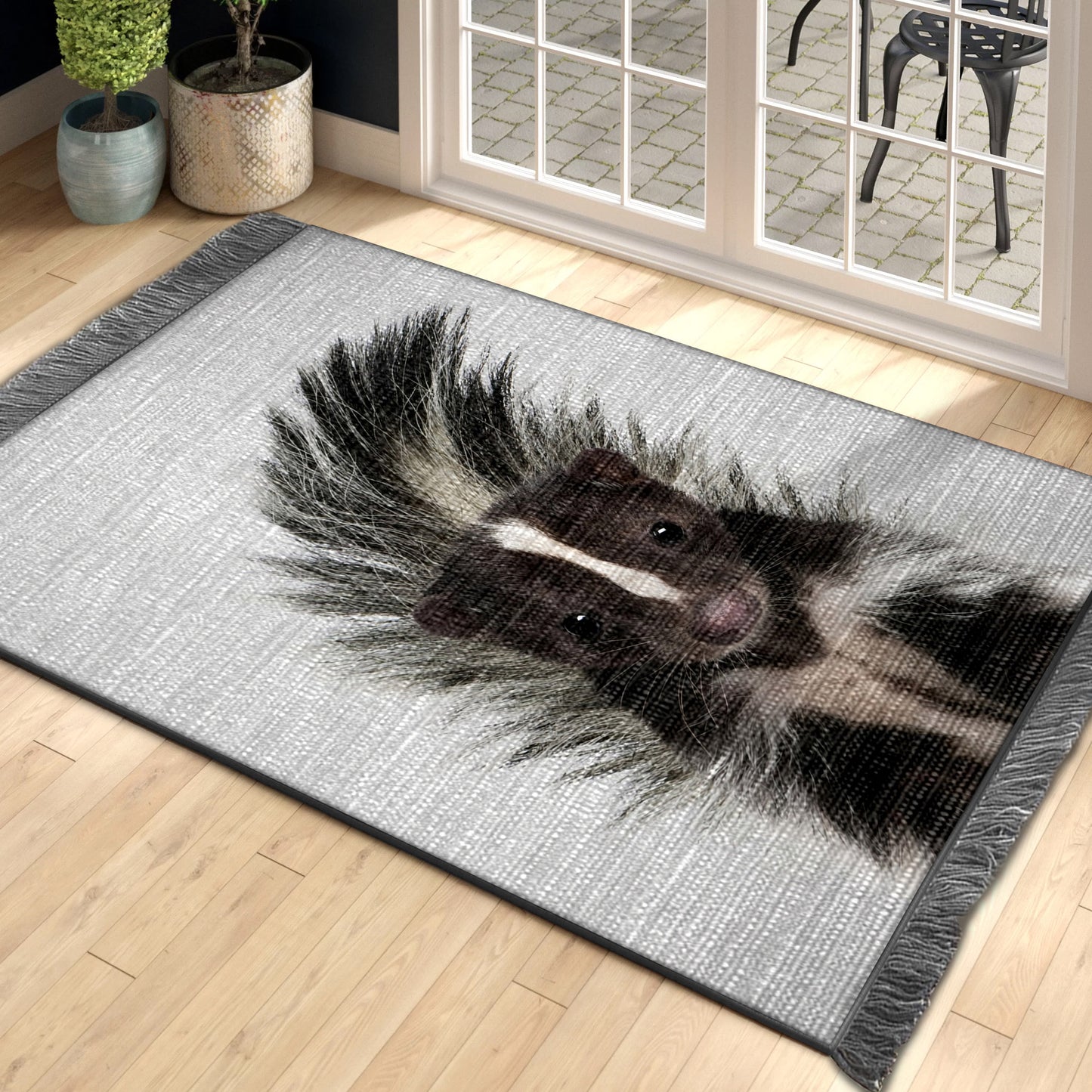 Skunk VD0110184O Decorative Floor-cloth