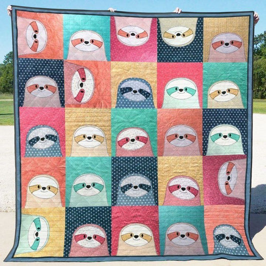 Sloth QH090704B TBG Quilt Blanket