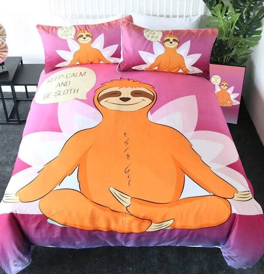 Sloth Cartoon Lotus CLT0212100T Bedding Sets